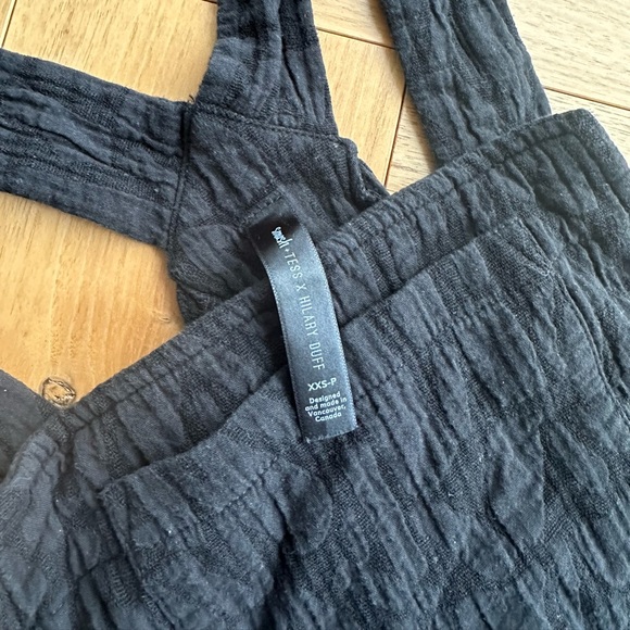 Smash + Tess x Hilary Duff Romperalls in midnight black. XXS-P, EUC - Picture 2 of 4